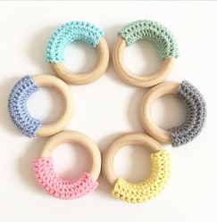 Dřevěný kroužek 7 cm