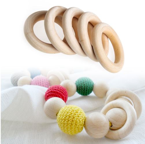 Dřevěná kulička 4,5 cm