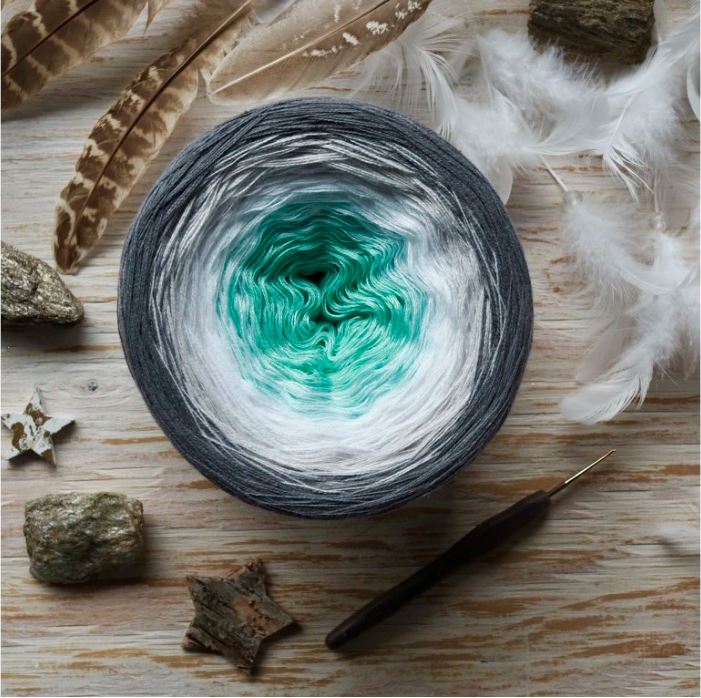 Příze YarnMellow Butterfly 129 Morfeus