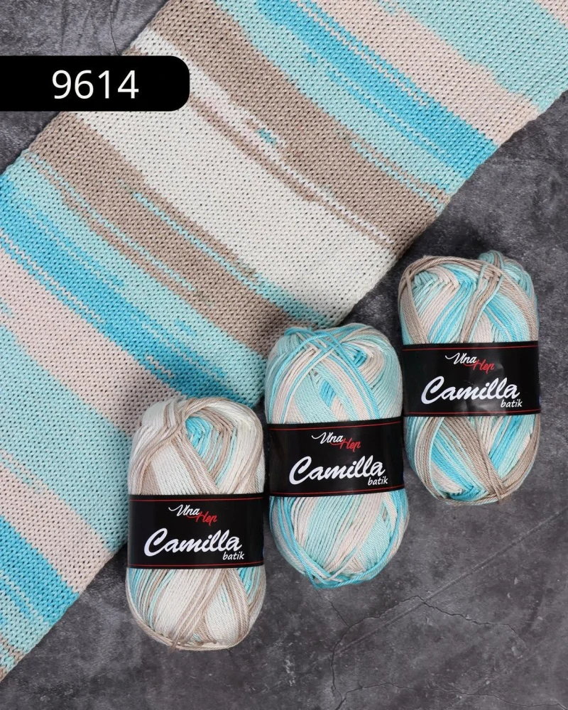 Příze Vlna Hep Camilla Batik 9611