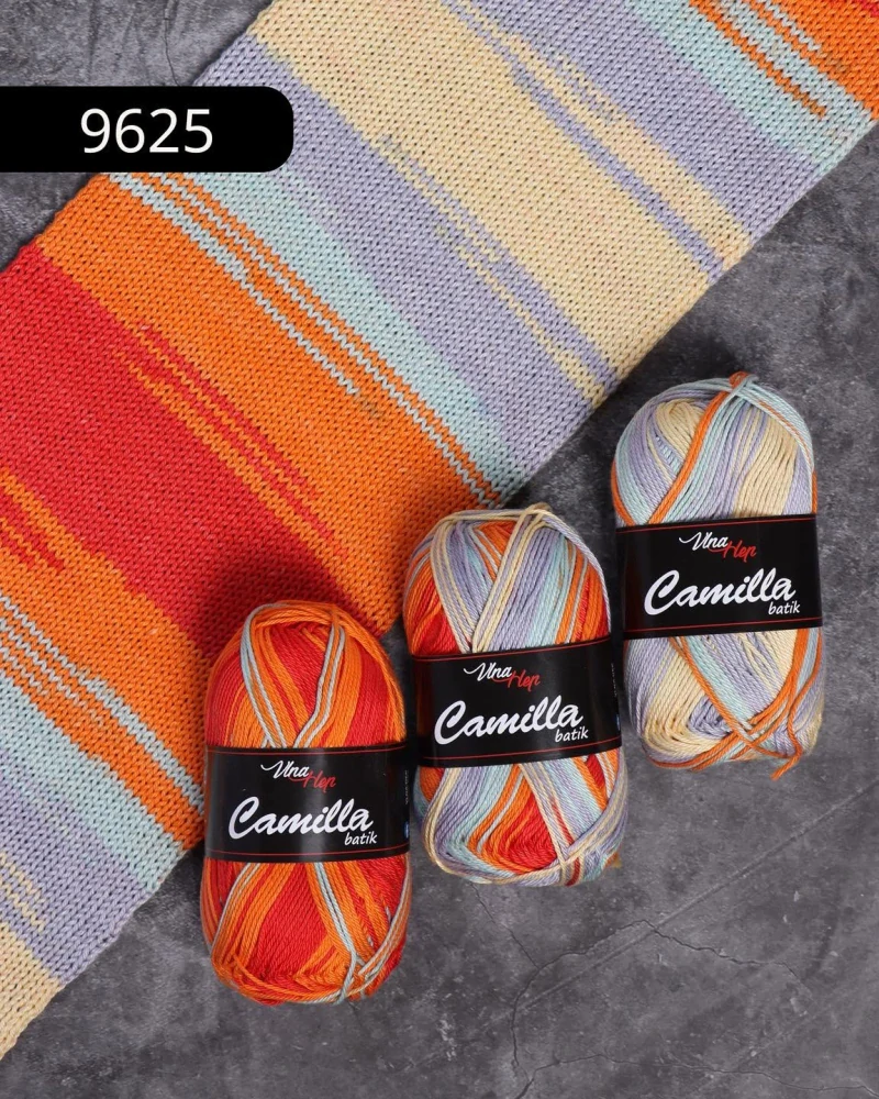 Příze Vlna Hep Camilla Batik 9625