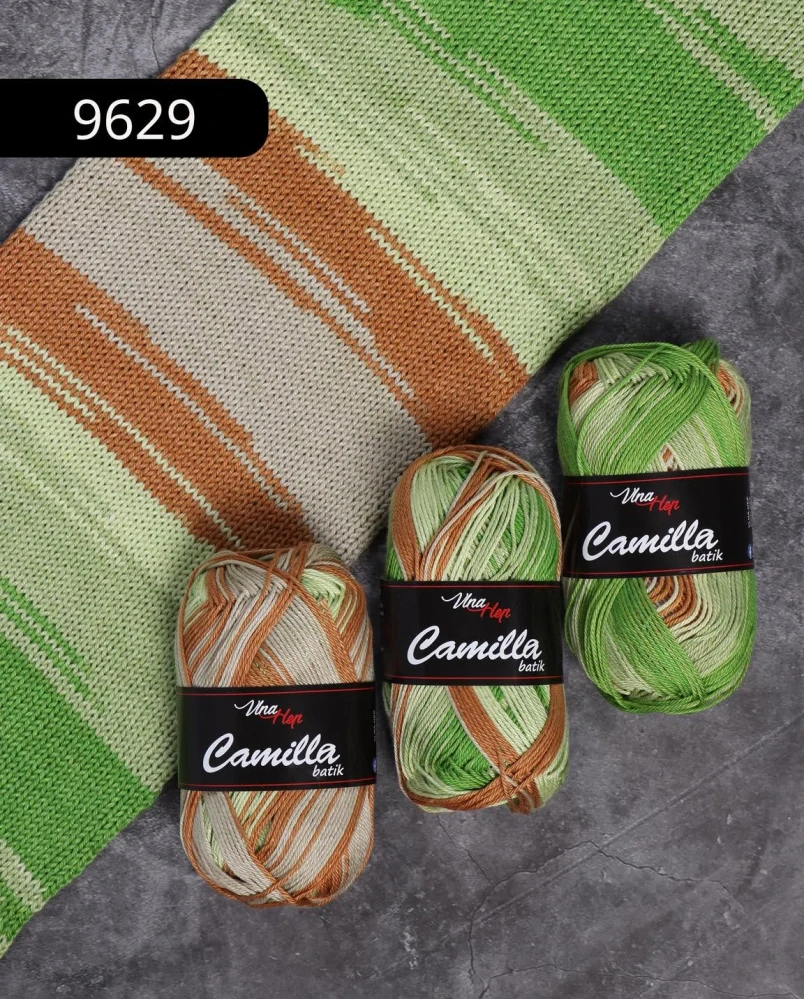 Příze Vlna Hep Camilla Batik 9629