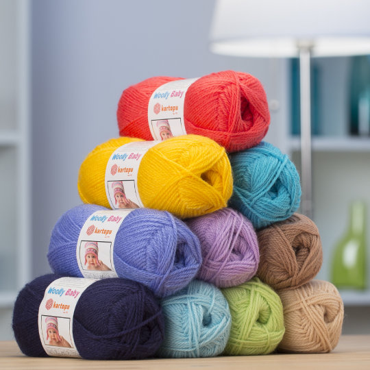 Příze Kartopu Woolly Baby 855