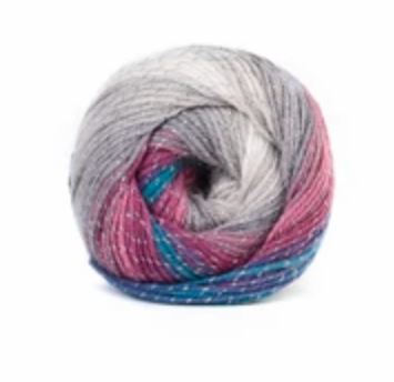 Příze Kamgarn Papatya Batik Silver 031