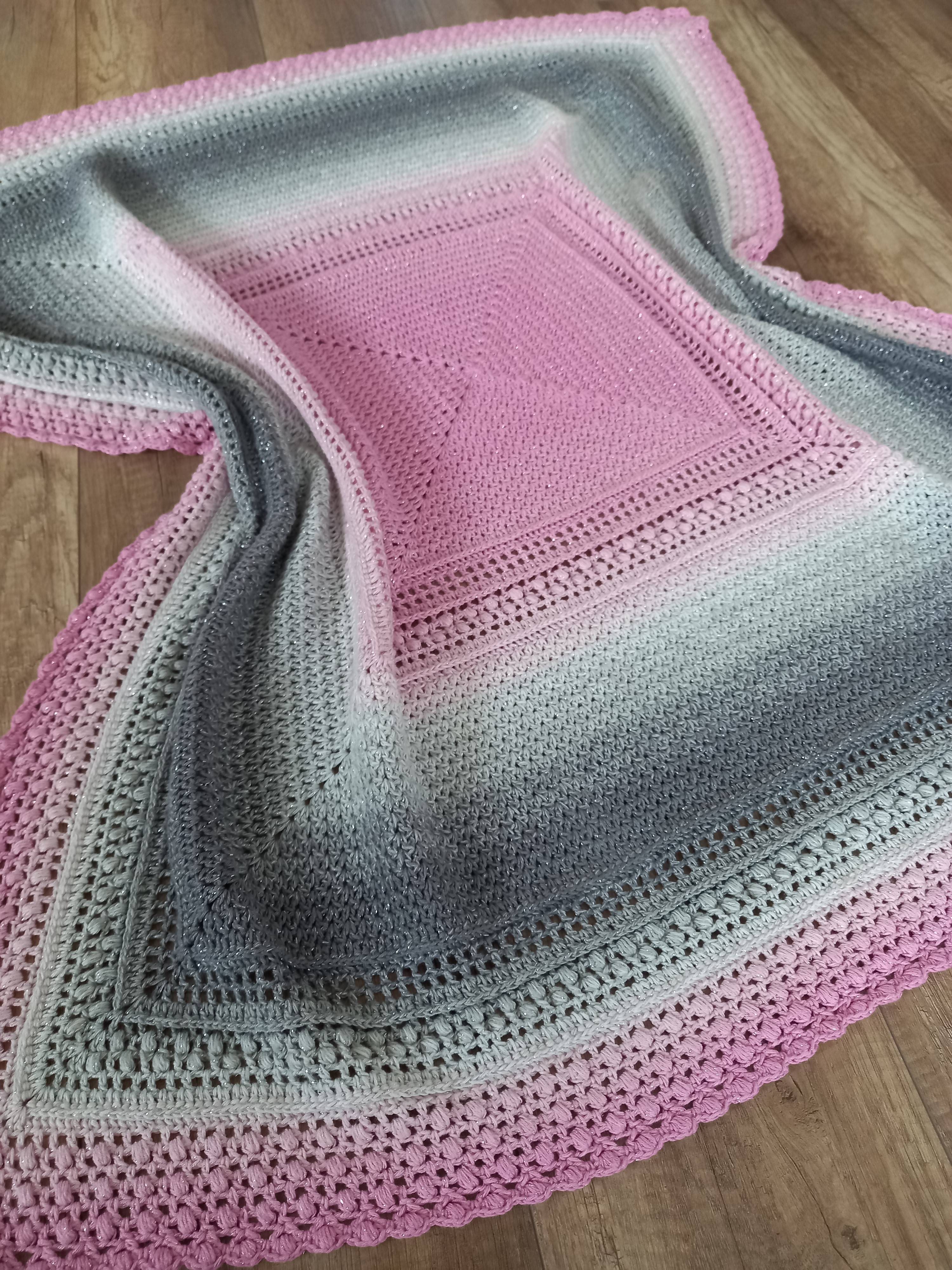 Návod - šátek / deka Terezka