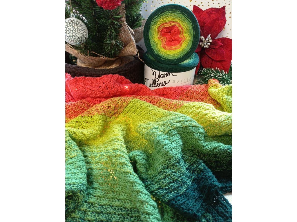 Příze YarnMellow Butterfly 103 Cesmína 