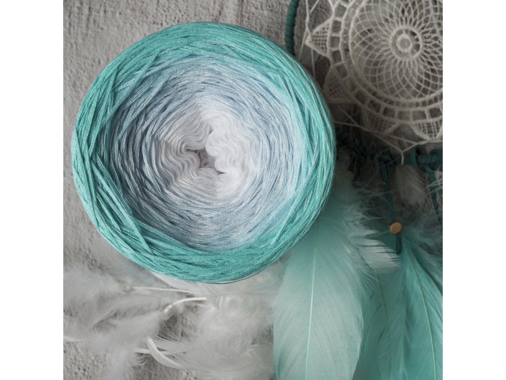 Příze YarnMellow Butterfly 113 V oblacích