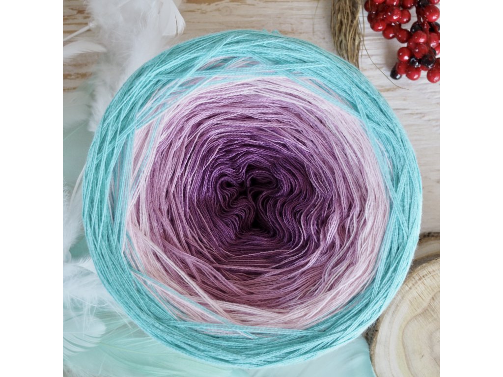 Příze YarnMellow Butterfly 118 Naděje 