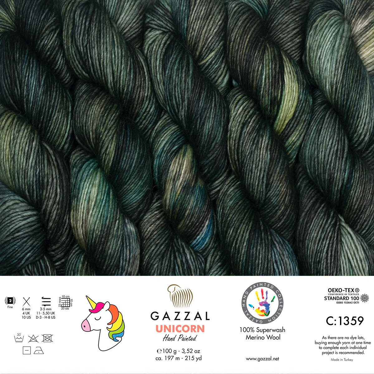 Příze Gazzal Unicorn 1359