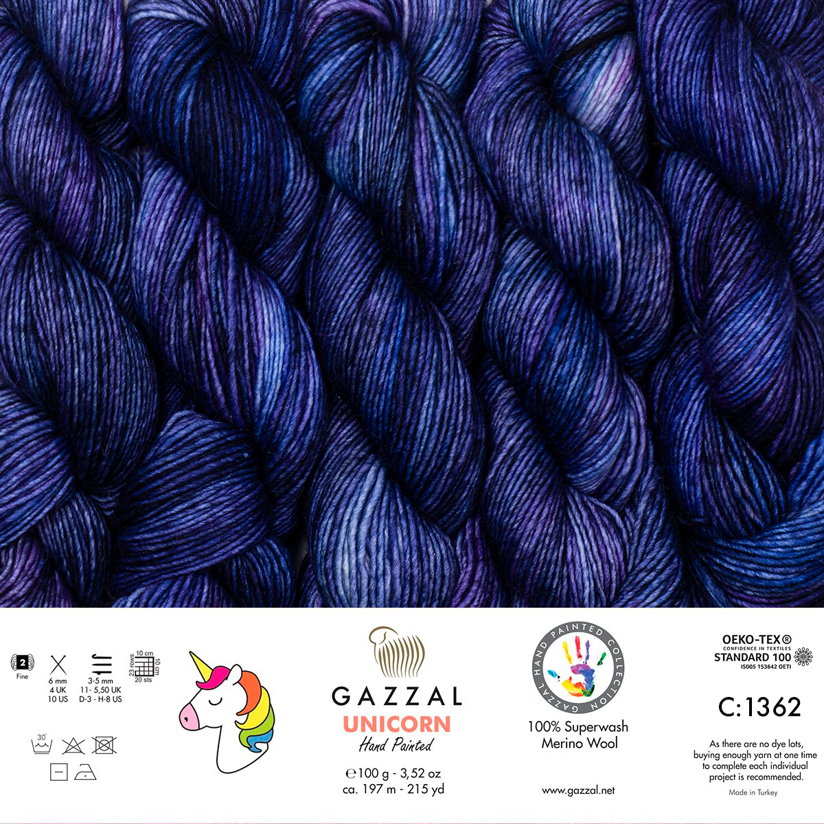 Příze Gazzal Unicorn 1362