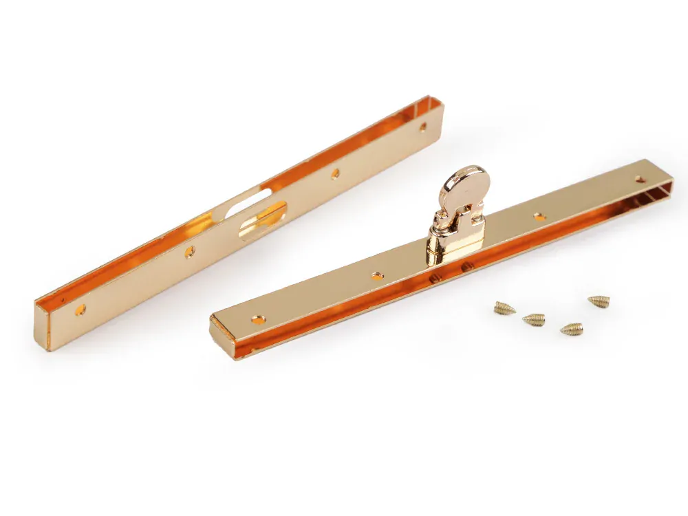 Rámeček na výrobu kabelky 12 cm vkládací, růžové zlato