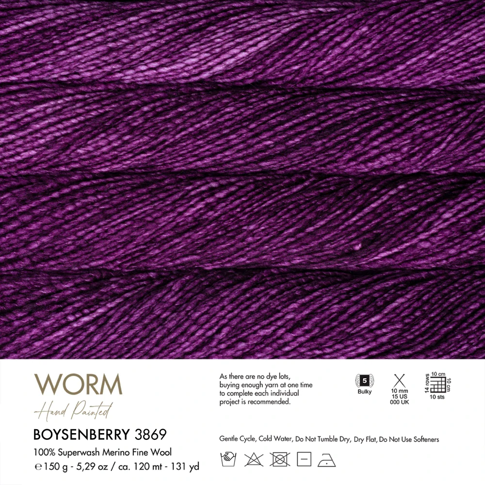 Příze Gazzal Worm 3869