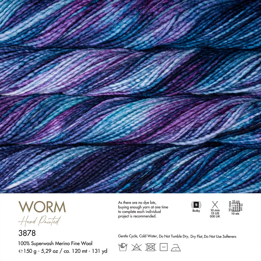 Příze Gazzal Worm 3878