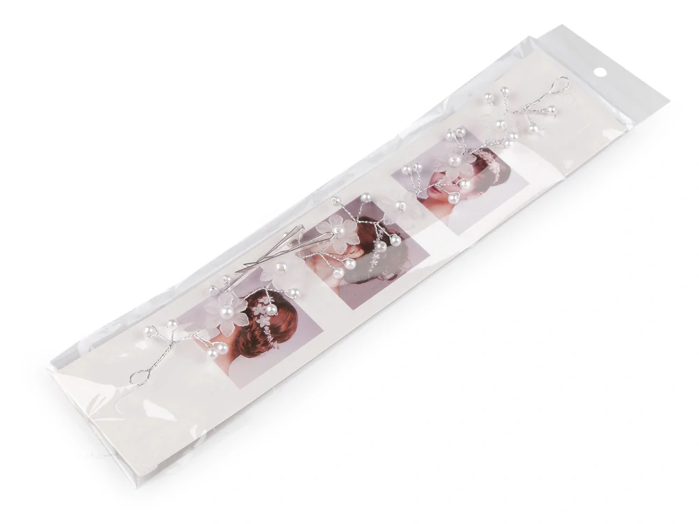 Perlová ozdoba / čelenka do vlasů