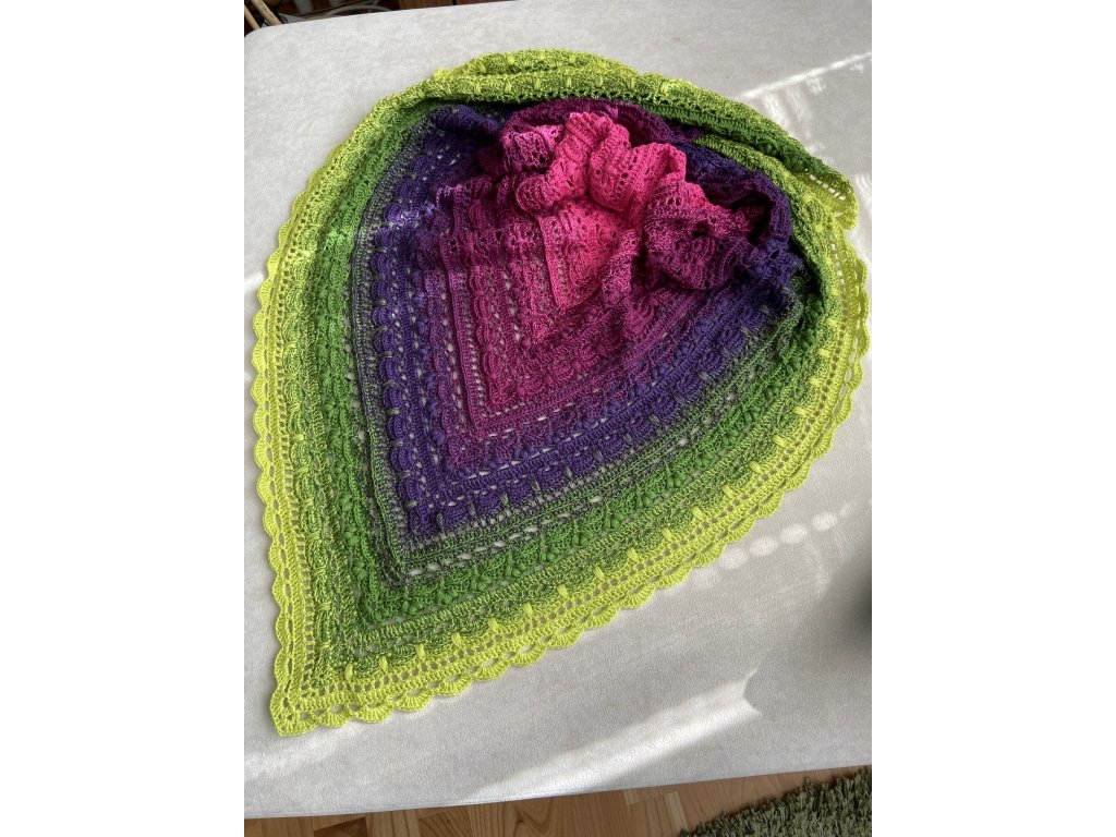 Příze YarnMellow Butterfly 109 Bezinka