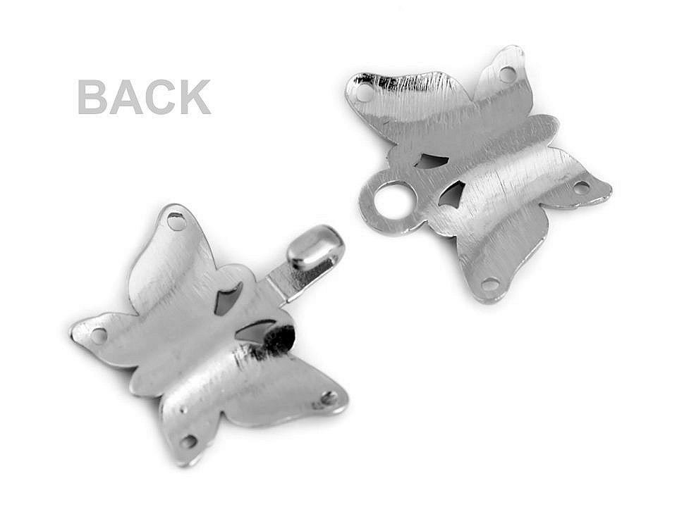 Ozdobné zapínání motýl 