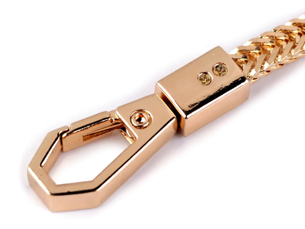 Řetízek na kabelky s karabinou, délka 120 cm 