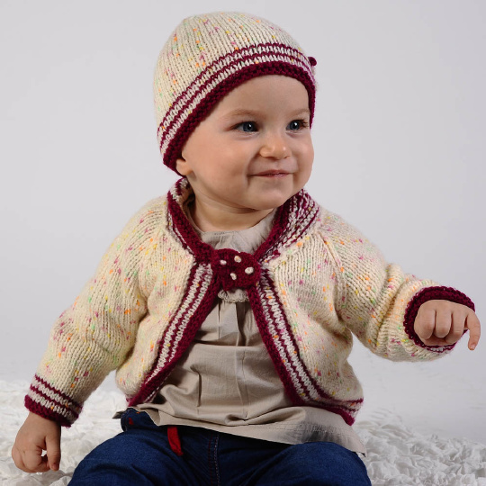Příze Kartopu Benekli Bebe 512