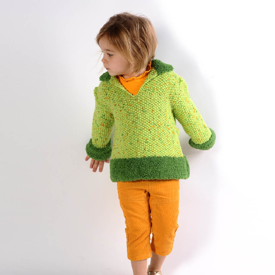 Příze Kartopu Benekli Bebe 512