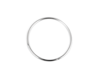Kovový kruh na lapač snů - průměr 8 cm, nikl