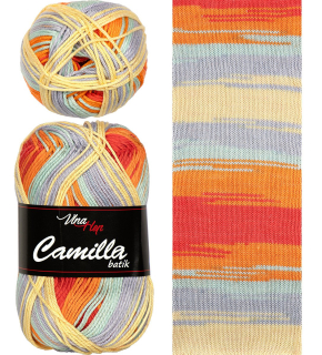 Příze Vlna Hep Camilla Batik 9625