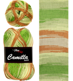 Příze Vlna Hep Camilla Batik 9629