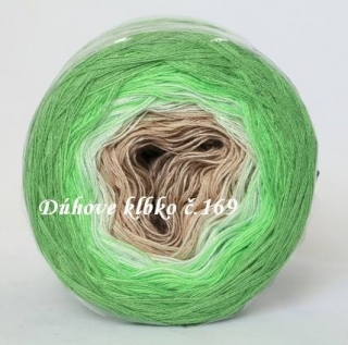 Duhové klubíčko 169, 3nitka 750 m