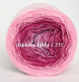 Duhové klubíčko 257, 3nitka 750 m