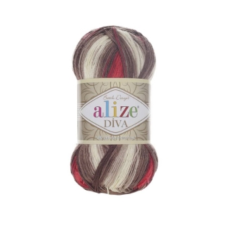 Příze Alize Diva Batik 4574