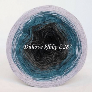 Duhové klubíčko 287, 3nitka 750 m