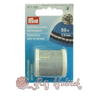 Nit reflexní připlétací 0,5 mm PRYM