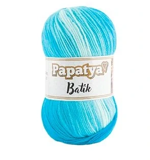 Příze Kamgarn Papatya Batik 006