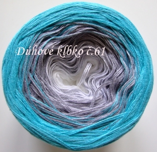 Duhové klubíčko 061, 3nitka 750 m