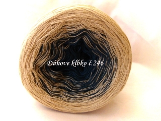 Duhové klubíčko 246, 3nitka 750 m