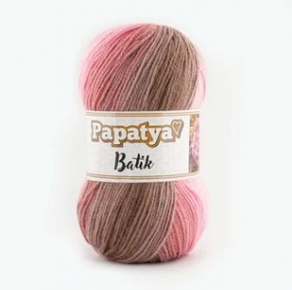 Příze Kamgarn Papatya Batik 025
