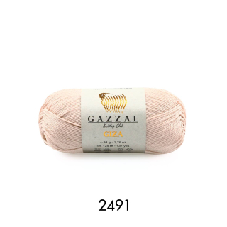Příze Gazzal Giza 2491