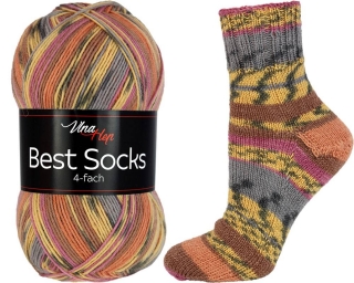 Příze Vlna Hep Best Socks 7304