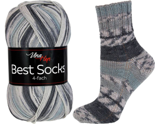 Příze Vlna Hep Best Socks 7306