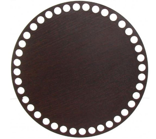Dno na košík kruh 20 cm wenge