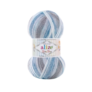 Příze Alize Baby Best Batik 7540