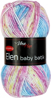 Příze Vlna Hep Elen Baby Batik 5118