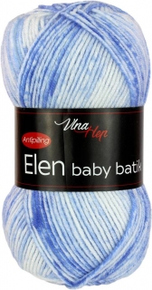 Příze Vlna Hep Elen Baby Batik 5114