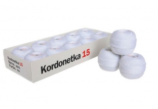 Příze Vlna Hep Kordonetka 15 bílá