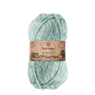 Příze Kartopu Melange Wool 9000