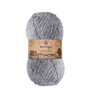 Příze Kartopu Melange Wool 9001