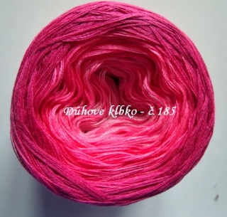 Duhové klubíčko 185 3nitka 750 m
