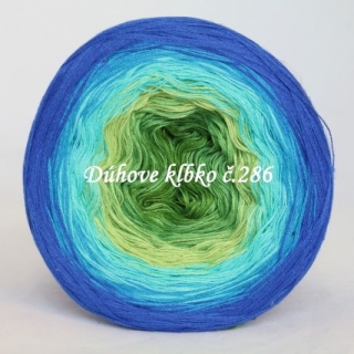 Duhové klubíčko 286, 3nitka 750 m