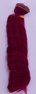 Vlasy pro panenku vlnité stočené 15cm - č. 49