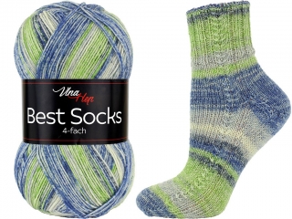 Příze Vlna Hep Best Socks 7334