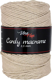 Příze Vlna Hep Cordy Macrame 2,5 mm 8214